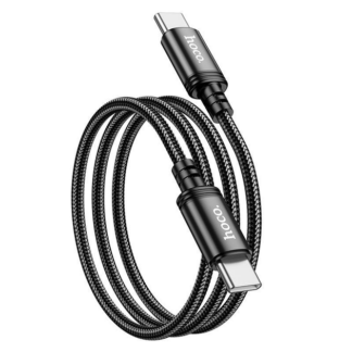Кабель Hoco X89 Wind 60W charging data cable Type-C to Type-C Black