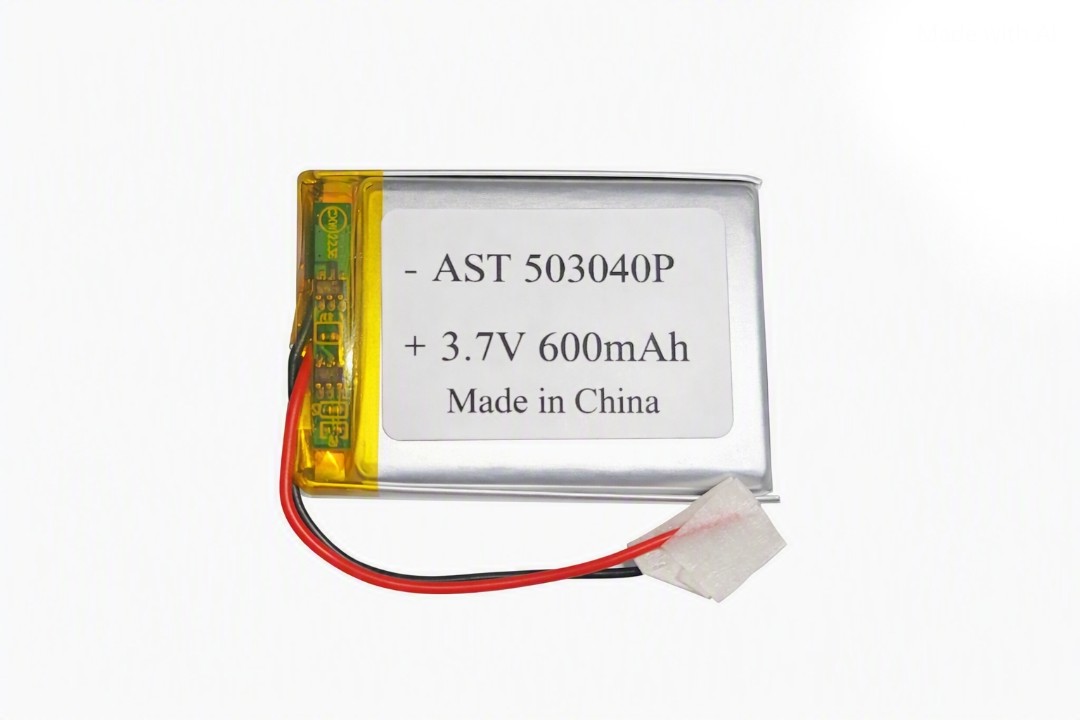 503040 600 mAh