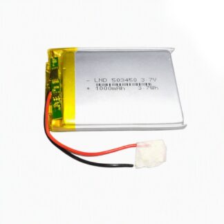 Акумулятор 503450 Li-Pol 3.7V 1000mAh з проводами — заміна батареї для DVR, GPS, колонок, планшетів