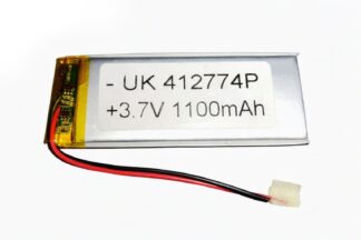 Акумулятор 412774 Li-Pol 3.7V 1100mAh з проводами для планшетів, GPS, повербанків, колонок