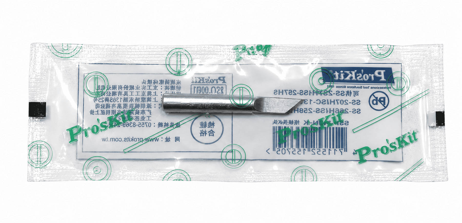 Сменное жало Pro'sKit 5SI-216N-K (нож, K-тип) для паяльных станций