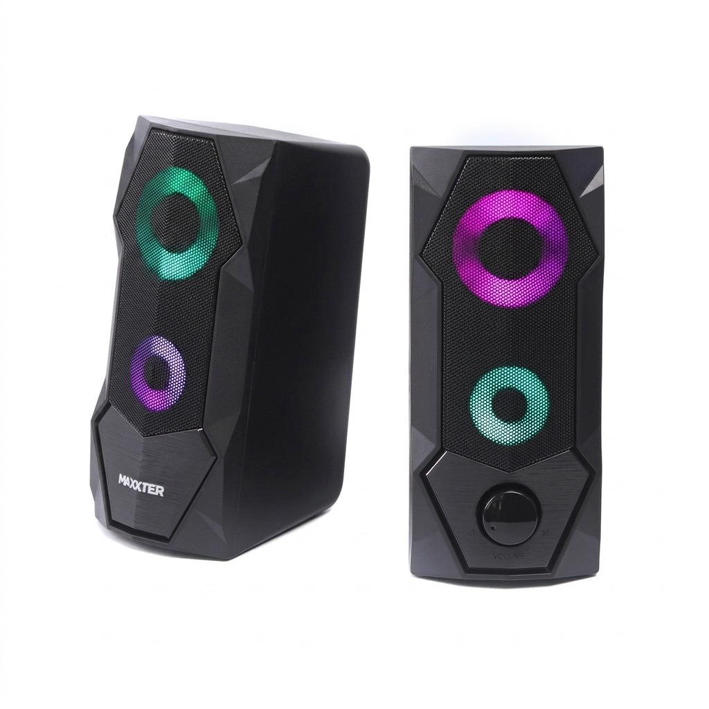 Акустическая система Maxxter CSP-U002RGB с RGB подсветкой