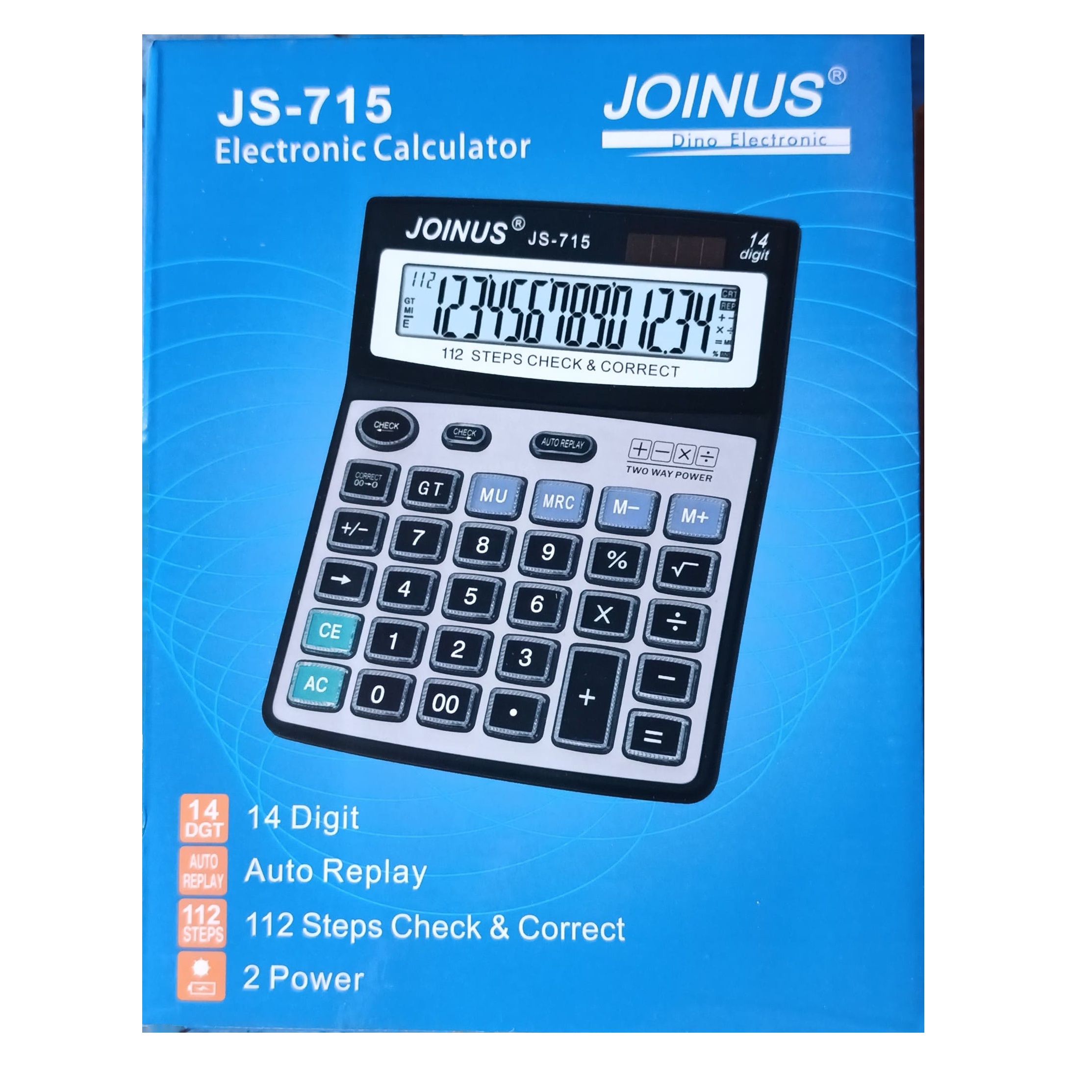 Калькулятор настольный JOINUS JS-715 14 разрядов