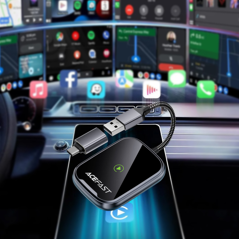 Адаптер ACEFAST QC1 для CarPlay бездротового з'єднання — фото 8