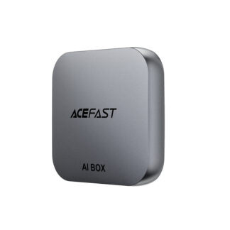 Адаптер ACEFAST QC2 AI Box CarPlay бездротовий для автомобіля Metal Gray