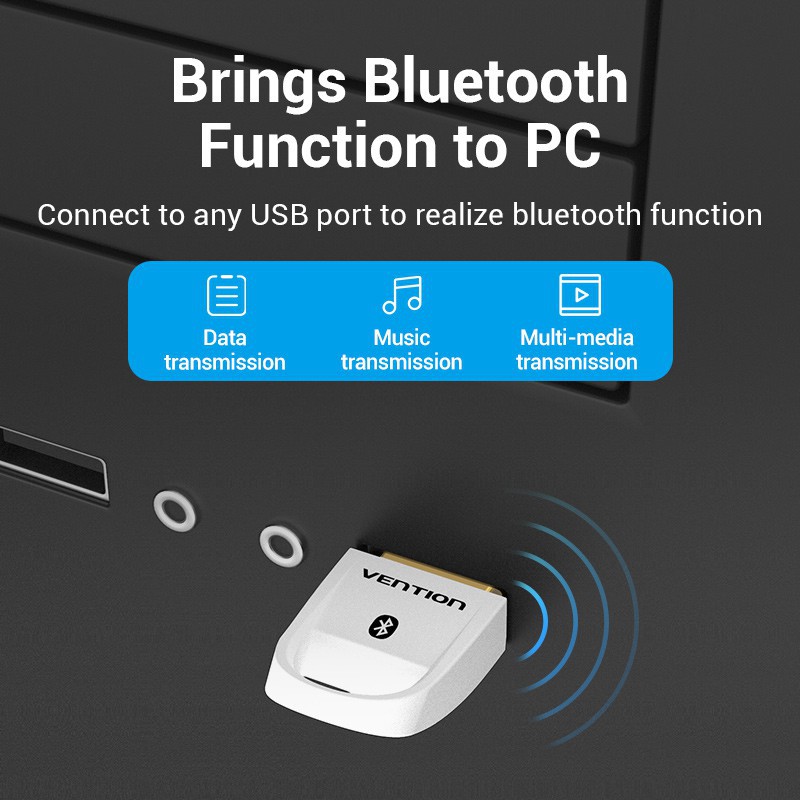 Адаптер Bluetooth 5.0 Vention Cdsw0 для ПК — фото 8