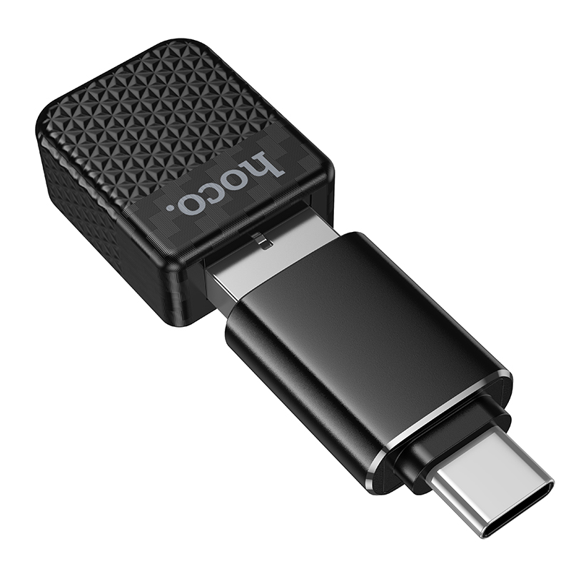 Адаптер CarPlay HOCO HU3 Tony car wireless CarPlay adapter Black — фото 6