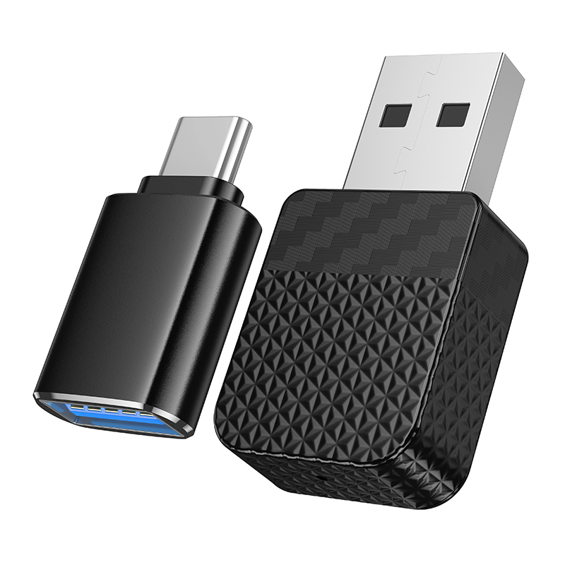 Адаптер CarPlay HOCO HU3 Tony car wireless CarPlay adapter Black — фото 7