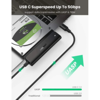 Адаптер для жорсткого диска Ugreen CM321 USB 3.0 to Sata III — фото 4