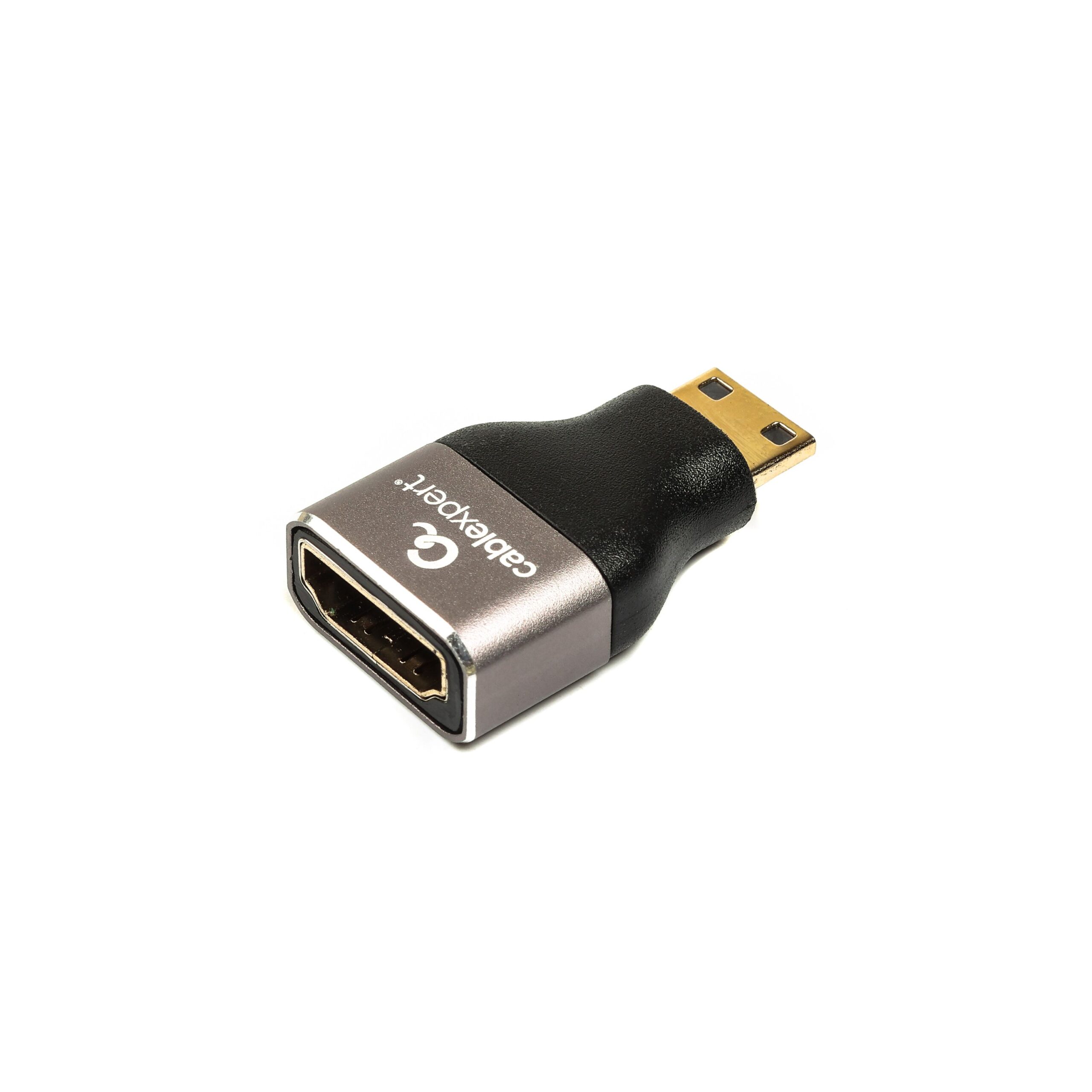 Адаптер Hdmi, M/F mini-C, V2.1, 8K@60, алюміній Cablexpert — фото 2