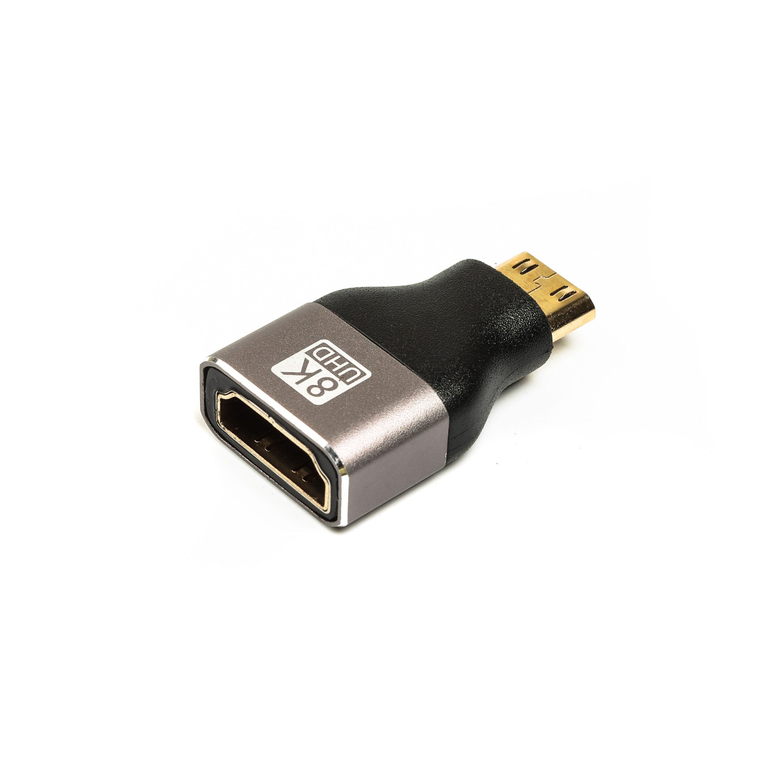 Адаптер Hdmi, M/F mini-C, V2.1, 8K@60, алюміній Cablexpert — фото 3