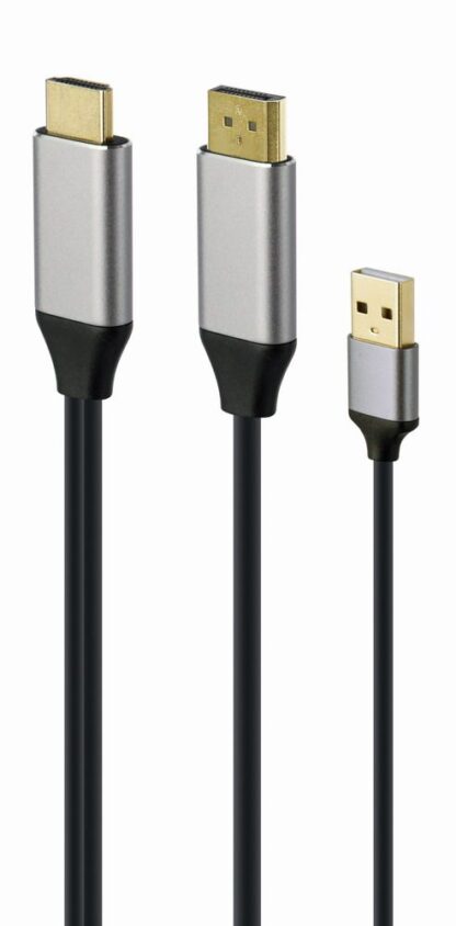 Адаптер Hdmi на DisplayPort 4K 60 Гц Cablexpert