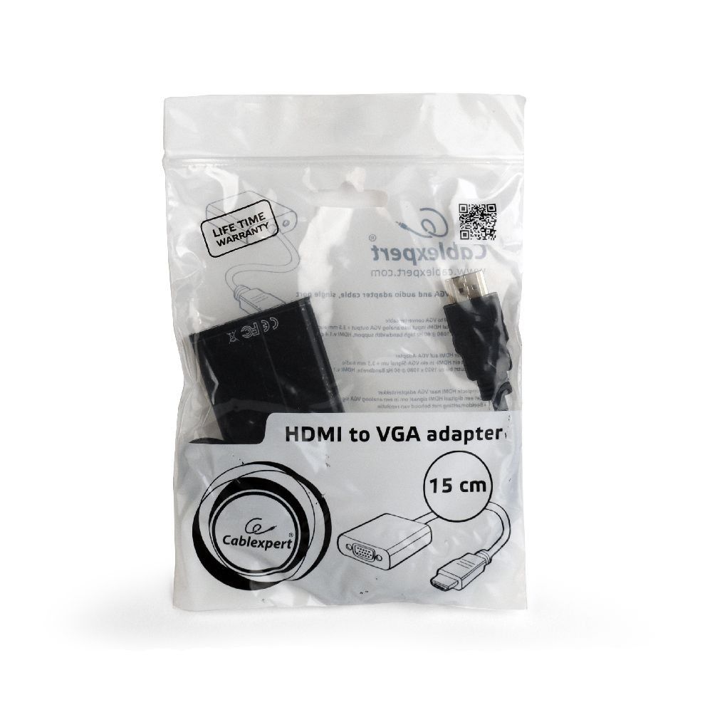 Адаптер-перехідник Hdmi на VGA Cablexpert A-Hdmi-VGA-04 — фото 2