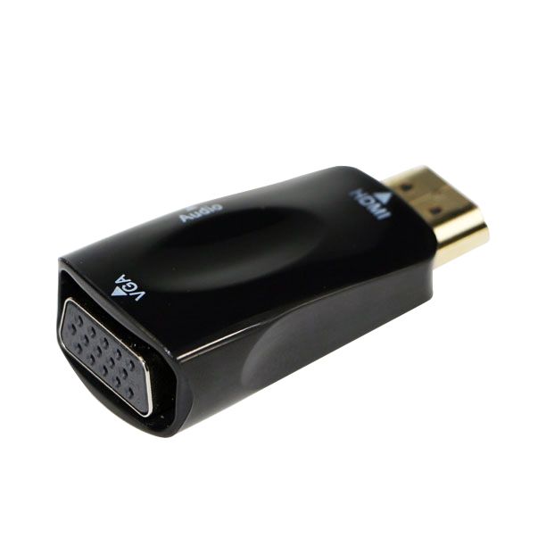 Адаптер-перехідник Hdmi на VGA и стерео-аудіо Cablexpert A-Hdmi-VGA-02 — фото 2