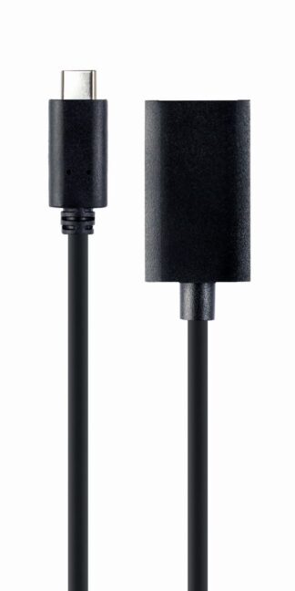 Адаптер-перехідник USB-C на DisplayPort 4 К@60Hz Cablexpert A-CM-DPF-02