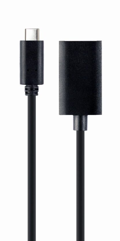 Адаптер-перехідник USB-C на DisplayPort 4 К@60Hz Cablexpert A-CM-DPF-02