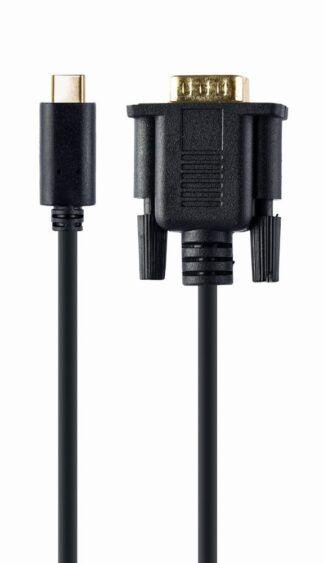 Адаптер-перехідник USB Type-C на VGA / Full HD@60Hz, 2 м Cablexpert
