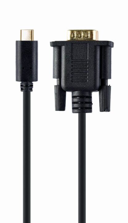 Адаптер-перехідник USB Type-C на VGA / Full HD@60Hz, 2 м Cablexpert