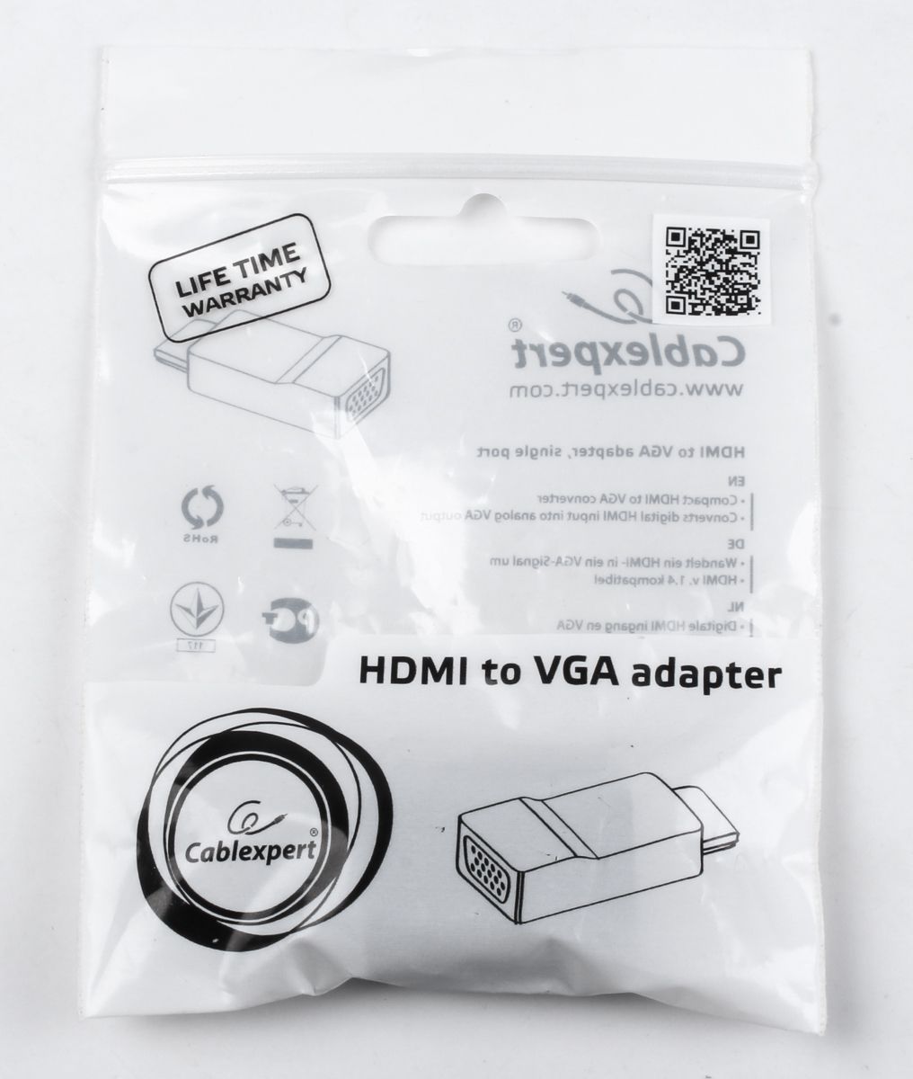 Адаптер-переходник Hdmi на VGA Cablexpert A-Hdmi-VGA-001 — фото 3