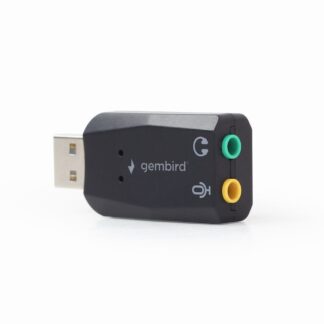 Адаптер USB 2.0-Audio, блістер Gembird SC-USB2.0-01