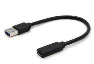 Адаптер USB 3.0 Type-C (USB-вилка/C-розетка) Cablexpert A-USB3-Amcf-01