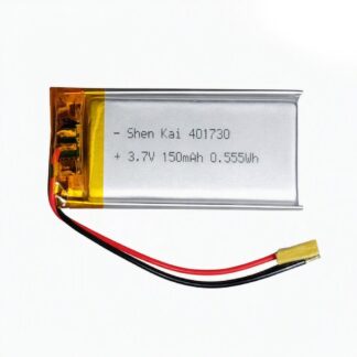 Акумулятор 401730 Li-Pol 3.7V 150mAh з проводами для Bluetooth-гарнітур, GPS-трекерів, іграшок