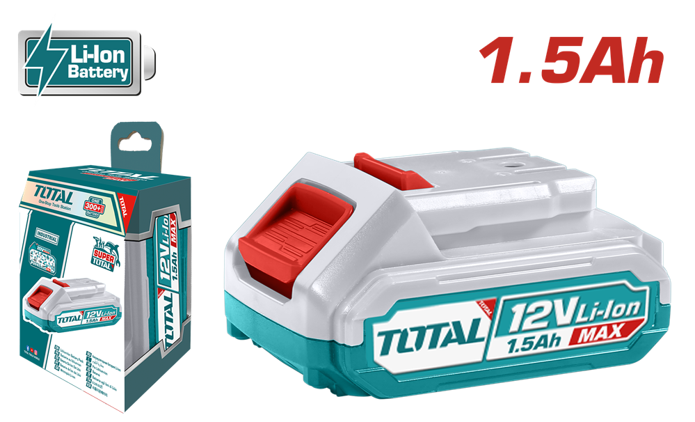 Акумулятор для шурупокрута TOTAL 12 В 1.5 Аг