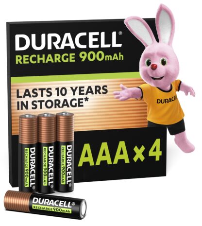 Акумулятор DURACELL HR03 AAA 900 мАг уп. 4 шт.