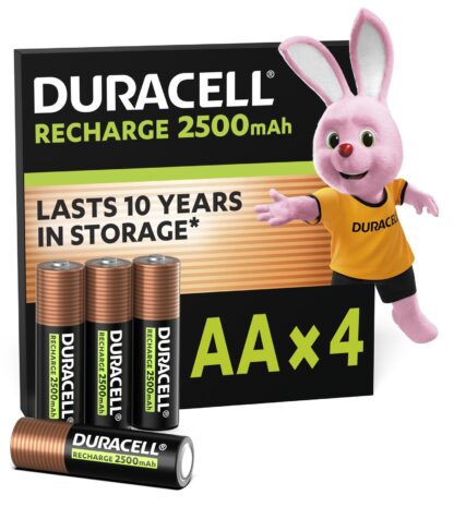 Акумулятор DURACELL HR6 AA 2500 mAh уп. 4 шт.
