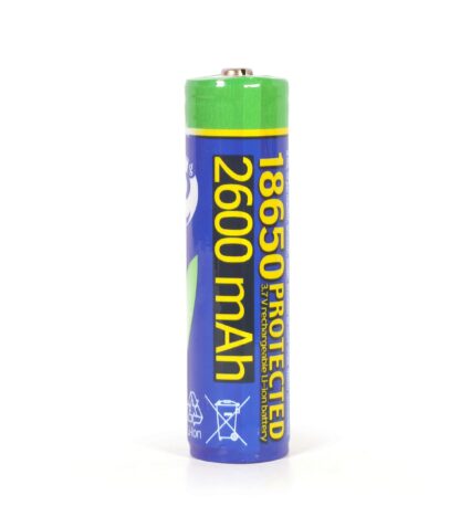 Акумулятор Li-Ion 18650 2600 мАгод із захистом, блістер EnerGenie