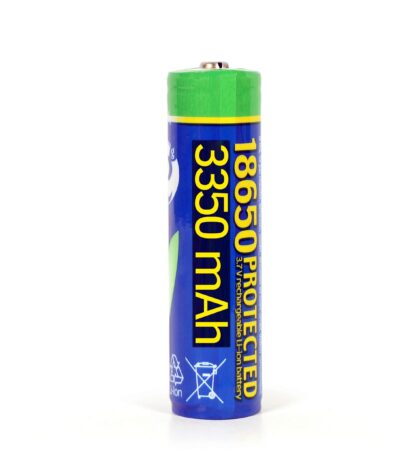 Акумулятор Li-Ion 18650 3350 мАгод із захистом, блістер EnerGenie
