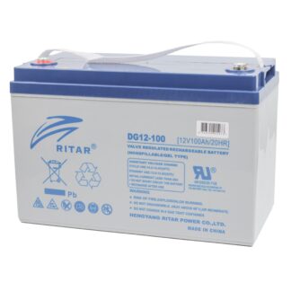 Акумуляторна батарея гелева 12 В 100 A год, GEL Ritar DG12-100
