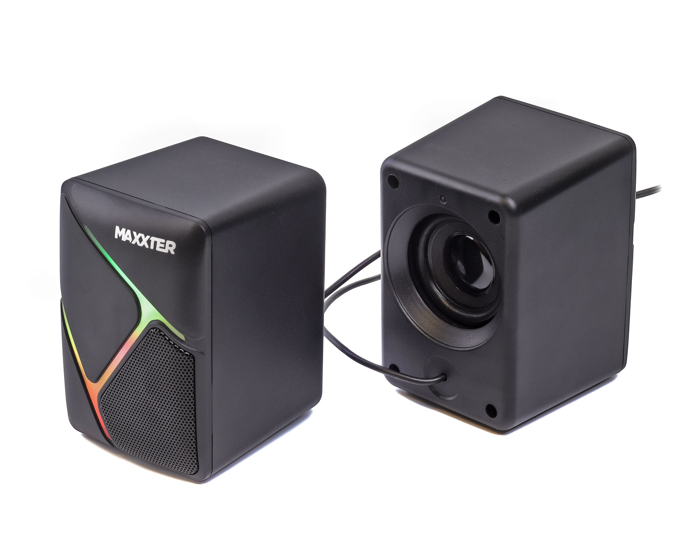 Акустична система, пластиковий корпус, 6 Вт, USB живлення, RGB — фото 3