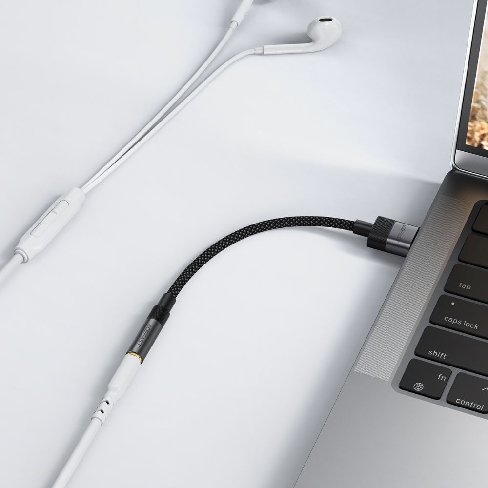 Аудіокабель ACEFAST J13 USB-A to 3.5mm — фото 8