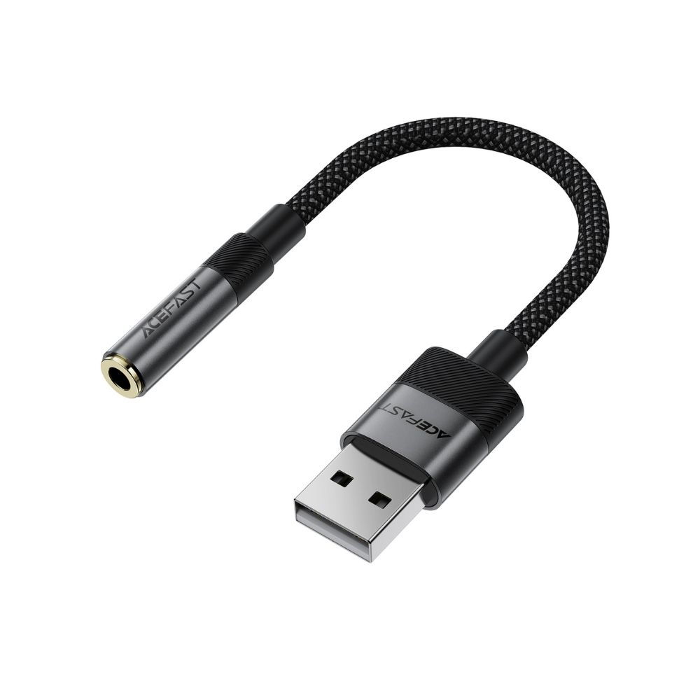 Аудіокабель ACEFAST J13 USB-A to 3.5mm