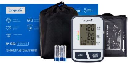 Автоматичний тонометр LONGEVITA BP-1303