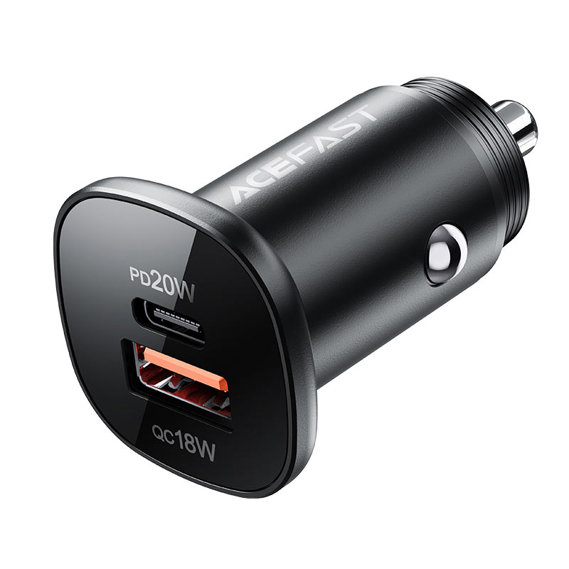 Автомобільний зарядний пристрій ACEFAST B1 mini 38W(USB-C+USB-A)
