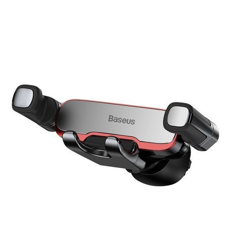 Автотримач для телефона Baseus Mr Hui Gravity Car Mount Silver — фото 4