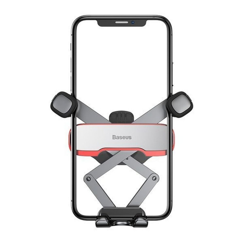Автотримач для телефона Baseus Mr Hui Gravity Car Mount Silver — фото 6
