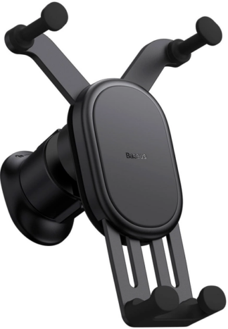 Автотримач для телефона Baseus Stable Gravitational Car Mount Air (Air Outlet Version) Black