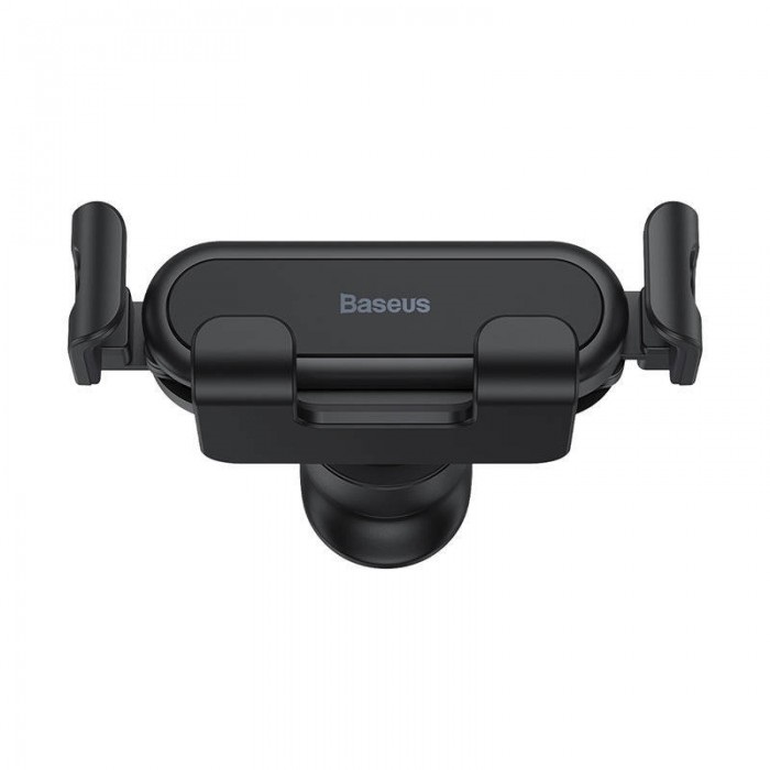 Автотримач для телефона Baseus Stable Gravitational Car Mount Lite (Air Outlet Version) black — фото 4