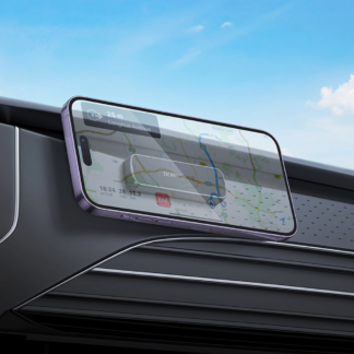 Автотримач для телефона BOROFONE BH121 Eternal magnetic car holder Black Gray — фото 8