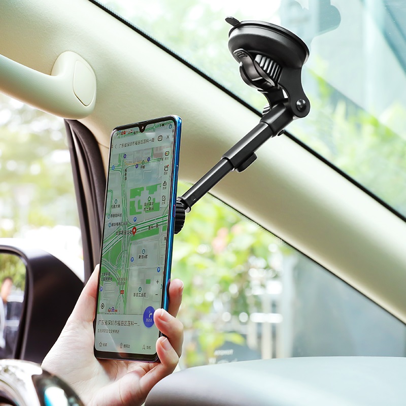 Автотримач для телефона BOROFONE BH21 Vanda magnetic in-car phone holder for center console windshield — фото 7
