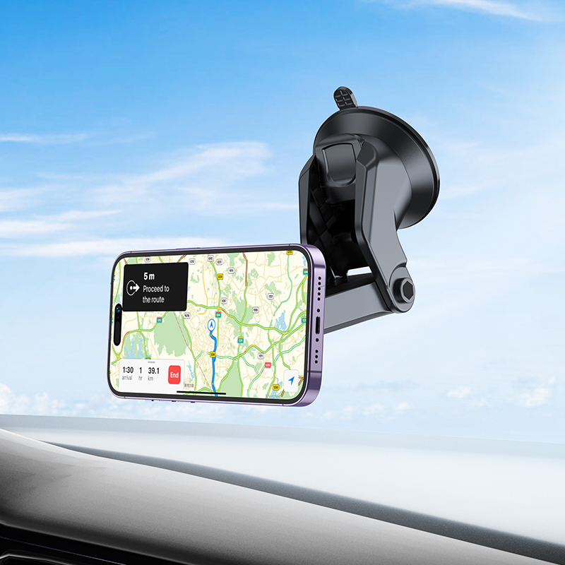 Автотримач для телефона BOROFONE BH97 NT Ice magnetic car holder(center console) — фото 8