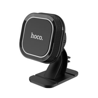 Автотримач для телефона HOCO CA53 Intelligent, на панель приладів, Чорний+Сірий