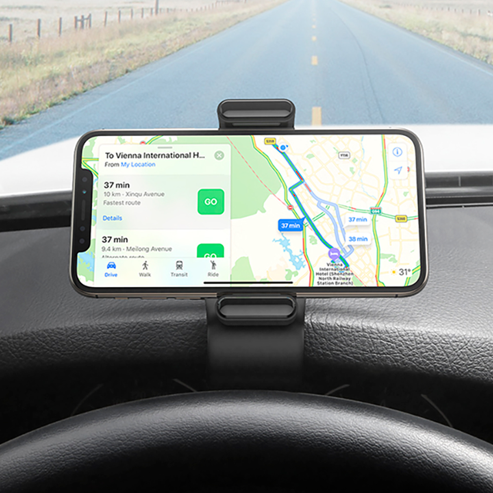 Автотримач для телефона UGREEN LP189 Dashboard Snap Clip — фото 8