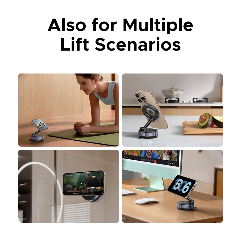 Автотримач для телефона UGREEN LP970 Suction Cup Magnetic Phone Mount — фото 10