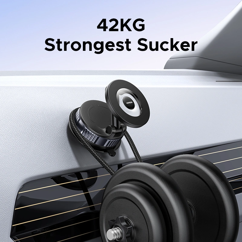 Автотримач для телефона UGREEN LP970 Suction Cup Magnetic Phone Mount — фото 7