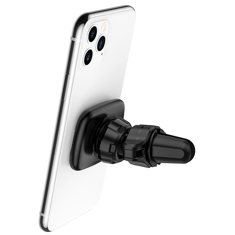 Автотримач для телефону Hoco CA65 Sagittarius series air outlet magnetic car holder Black — фото 7