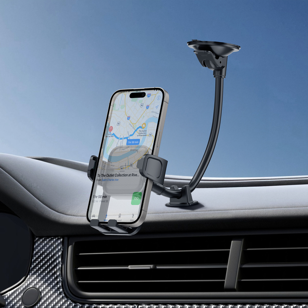 Автотримач для телефону WIWU Gentleman Car Mount Wi-CH061 Black — фото 7